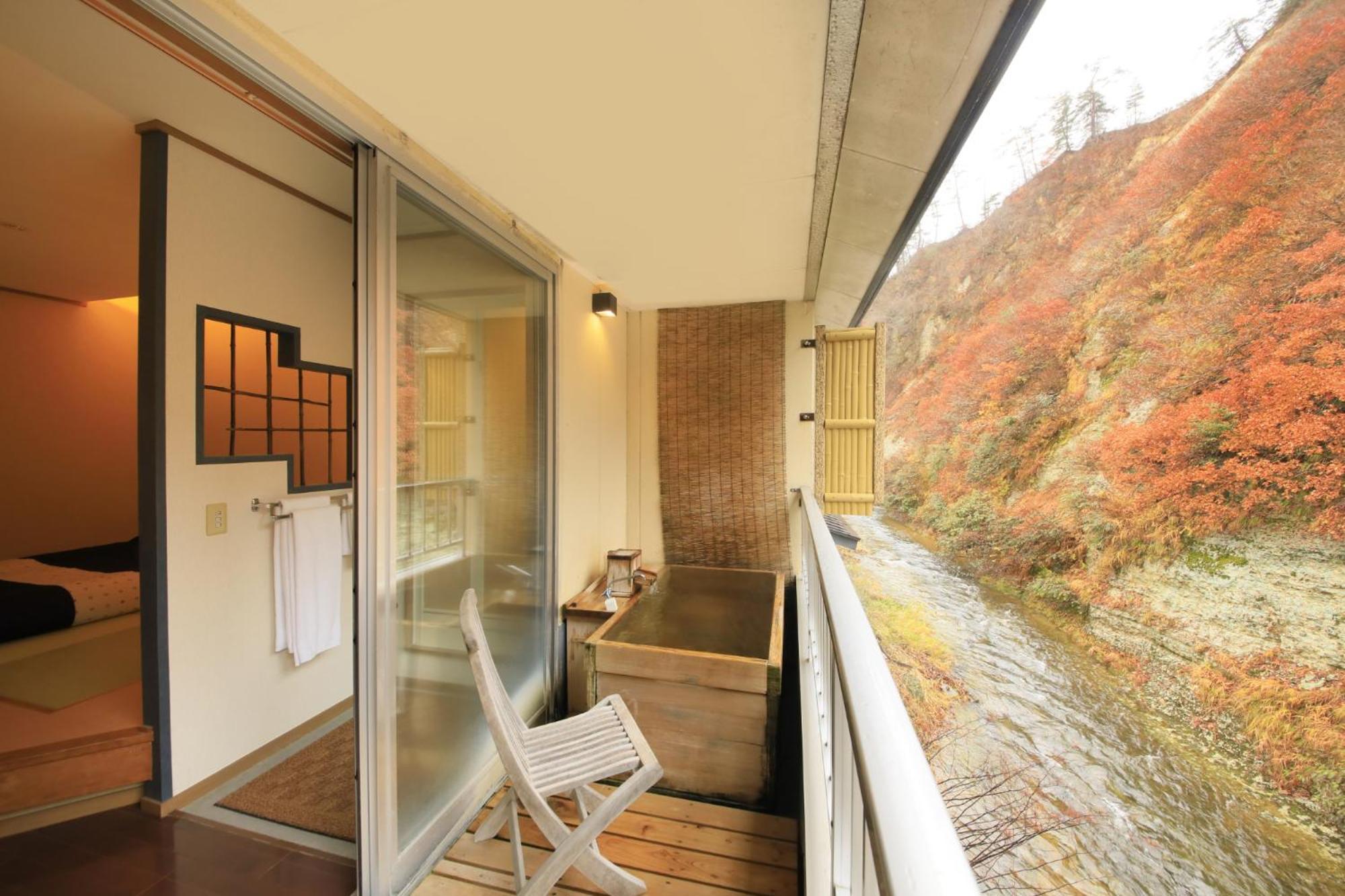 四季彩の宿 ふる里 土畑鉱山 部屋 写真