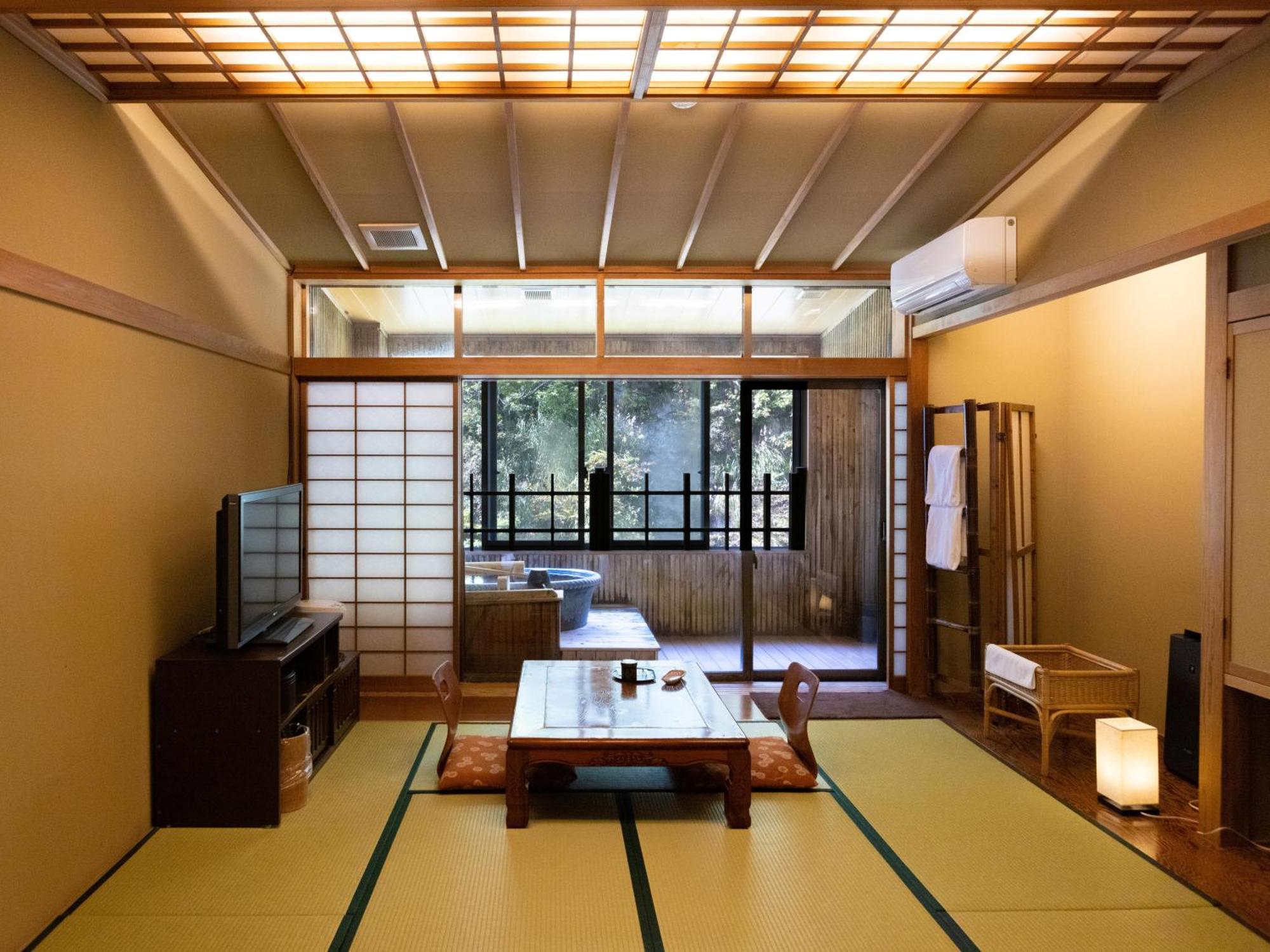 四季彩の宿 ふる里 土畑鉱山 部屋 写真